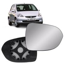 Subconjunto Lente Base Retrovisor Honda Fit 2003 Até 2007