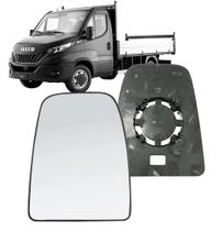 Subconjunto Lente Base Retrovisor Iveco Daily 20 21 22 23 24 25 Superior Sem Desembaçador