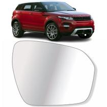 Subconjunto Lente Base Retrovisor Land Rover Evoque 11/15 Discovery Sport Plana