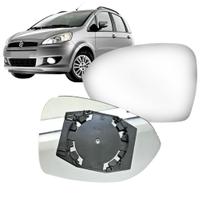 Subconjunto Lente Espelho Base Retrovisor Idea 11 12 13 14 15 16 Plana