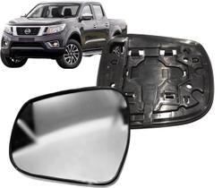 Subconjunto Lente Espelho e Base Retrovisor Nissan Frontier 2017 até 2021 Base Quadrada Subconjunto Lente Espelho e Base Retrovisor Nissan Frontier 2017 até 2021 Base Quadrada