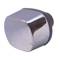 Subconjunto Puxador Bola Cromado Fechadura Elétrica Porta Vidro PV-90 HDL