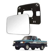 Subconjunto Retrovisor Lente Base D20 C20 A20 Metalizado Lado Esquerdo