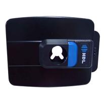 Subconjunto Tampa Preta Com Botão Para Fechadura Elétrica C-90 HDL