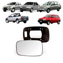 Subconjunto Vidro Retrovisor Lente Base Fiat Palio Siena Strada Weekend Uno 1996 1997 1998 1999 00 01 02 2003