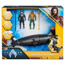 Submarino do Arraia Negra com 2 Bonecos - Filme Aquaman 2
