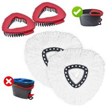 Substitui a cabeça de esfregão Yuunaie para o sistema O'Cedar Easywring Substitui a cabeça de esfregão Yuunaie para o sistema O'Cedar Easywring