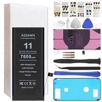 Substituição da bateria ASDAWN 7600mAh para iPhone 11 A2221 Substituição da bateria ASDAWN 7600mAh para iPhone 11 A2221
