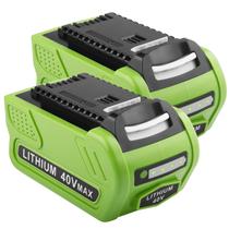 Substituição da bateria RAyee 40V 6.0Ah para GreenWorks 29472