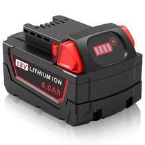 Substituição da bateria WECACHWE 18V 6.0Ah para Milwaukee