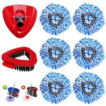 Substituição da cabeça de esfregão O sistema de tanque Cedar RinseClean 2 x8