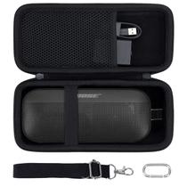 Substituição da capa de viagem rígida Co2crea para o novo alto-falante portátil Bluetooth Bose SoundLink Flex de 2ª geração/Bose SoundLink Flex (capa preta)