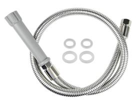 Substituição da mangueira de pré-lavagem SHLLKTTRY B-0044-H 112cm de aço inoxidável