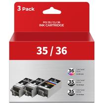 Substituição de cartuchos de tinta para Canon PIXMA ip110 ip100 tr150 TR160 PGI-35 CLI-36 Substituição de cartuchos de tinta para Canon PIXMA ip110 ip100 tr150 TR160 PGI-35 CLI-36