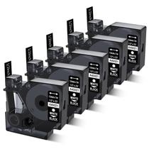 Substituição de fita de etiqueta Freshworld para Dymo D1 45021 12mm