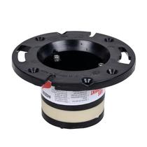 Substituição de flange de armário Oatey 43538 Black ABS 10cm Substituição de flange de armário Oatey 43538 Black ABS 10cm