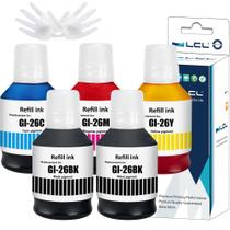 Substituição de frascos de tinta LCL GI-26 GI26 para Canon MAXIFY Substituição de frascos de tinta LCL GI-26 GI26 para Canon MAXIFY