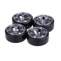 Substituição de pneus Drift Car GoolRC em escala 1/10 para Traxxas