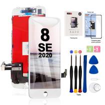 Substituição de tela LCD EFAITHFIX para iPhone 8/SE 2020 branco
