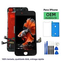 Substituição De Tela LCD Para iPhone 7 8 Plus, 100% Testado, Montagem De Display Com Digitizador 3D