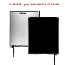 Substituição De Tela LCD Touch Screen Digitizer Para iPad Air 1 De 9,7 Polegadas, iPad 5, Para A1474
