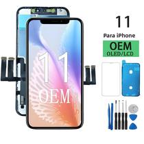 Substituição De Tela OLED LCD Para iPhone 11 A2221 A2111 A2223 Com Digitalizador Touch