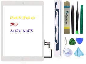 Substituição de tela sensível ao toque Dedia White para iPad 5/iPad Air Substituição de tela sensível ao toque Dedia White para iPad 5/iPad Air