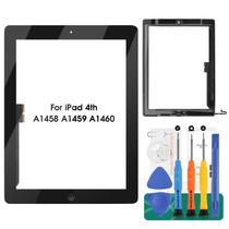 Substituição de tela SRJTEK Touch para iPad 4 4ª geração A1458 preta