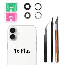 Substituição de Vidro da Lente da Câmera Anglepingping para iPhone 16 Plus