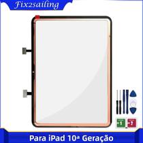 Substituição De Vidro Frontal Do Painel Touch Do iPad 10 De 10,9 Polegadas 10ª Geração 2022