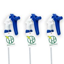 Substituição do bico do frasco de spray Heluva Green, pacote com 3 unidades, azul Substituição do bico do frasco de spray Heluva Green, pacote com 3 unidades, azul