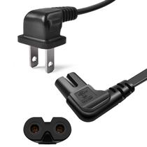 Substituição do cabo de alimentação da TV 90 graus e 2 pinos e 3,6 m para Philips Substituição do cabo de alimentação da TV 90 graus e 2 pinos e 3,6 m para Philips