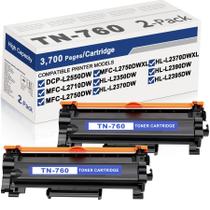 Substituição do cartucho de toner HIGCOR TN760 para Brother TN-760