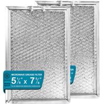 Substituição do filtro de graxa para forno de micro-ondas Omaeon, pacote com 2