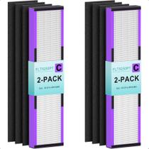 Substituição do filtro purificador de ar Hfunmo FLT5250PT para G-Guardian Substituição do filtro purificador de ar Hfunmo FLT5250PT para G-Guardian