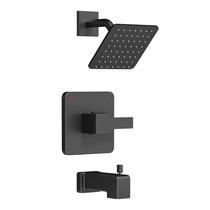 Substituição do kit de acabamento de chuveiro SANTONIC 14 Series Matte Black Substituição do kit de acabamento de chuveiro SANTONIC 14 Series Matte Black