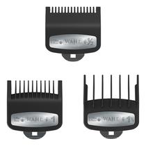 Substituição do pacote Clipper Combs Wahl Professional Premium com 3 unidades Substituição do pacote Clipper Combs Wahl Professional Premium com 3 unidades