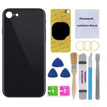 Substituição do vidro traseiro Perzework iPhone SE 4,7" com kit de ferramentas Substituição do vidro traseiro Perzework iPhone SE 4,7" com kit de ferramentas