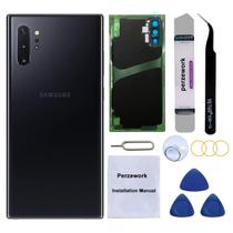 Substituição do vidro traseiro Perzework Samsung Note 10+ 6.8" Aura Black Substituição do vidro traseiro Perzework Samsung Note 10+ 6.8" Aura Black