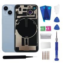 Substituição do vidro traseiro ZNZHKR 14 Plus iPhone 14 Plus azul Substituição do vidro traseiro ZNZHKR 14 Plus iPhone 14 Plus azul