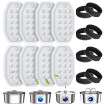 Substituição dos filtros de fonte de água Cat para aço inoxidável de 3,2 L