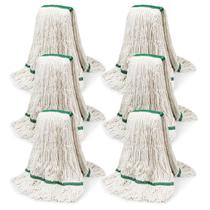 Substituições de cabeça de esfregão KCarpoly 600 ml, 6 pacotes para uso comercial Substituições de cabeça de esfregão KCarpoly 600 ml, 6 pacotes para uso comercial