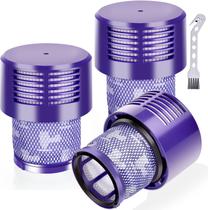 Substituições de filtro Leadaybetter para aspirador Dyson V10 (pacote com 3)