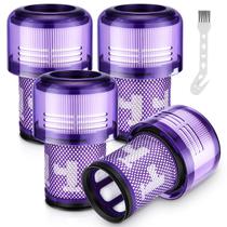 Substituições de filtro para Dyson V12 Detect Slim Vacuum, pacote com 4