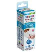 Substituições do filtro Naspira NeilMed 30 Count Blue Substituições do filtro Naspira NeilMed 30 Count Blue