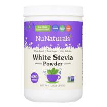 Substituto de açúcar NuNaturals White Stevia em pó 355mL