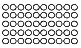 Substituto do anel de vedação para boneco de ação GI Joe de 3,75 polegadas (50 unidades)