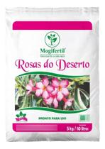 Substrato 10 Litros Para Rosa Do Deserto Terra Vegetal /5kg - Mogifertil