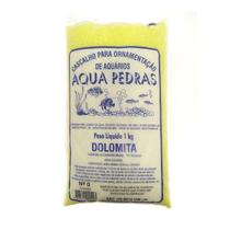 Substrato Aqua Pedras Areia Amarela Nº 0 - 1kg