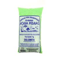Substrato Aqua Pedras Areia Verde Flúor Nº 0 - 1kg Substrato Aqua Pedras Areia Verde Flúor Nº 0 - 1kg